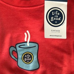 NEW WITH TAGS Life is Good long sleeve tee